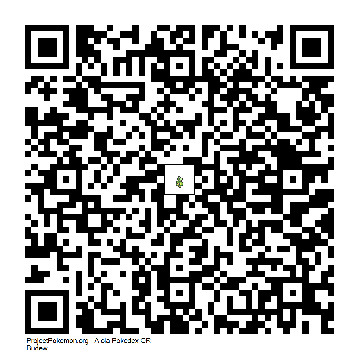 Cdigo QR de Budew